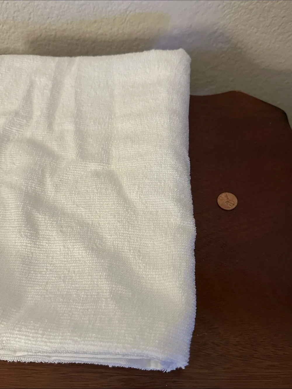 IKEA White Bath Towel with Care Label